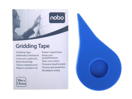 nobo Ruban autocollant, 1,5 mm x 10 m, noir
