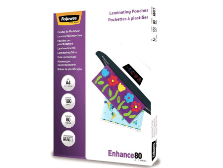 Fellowes Pochette de plastification, A4, mat, 160 microns
