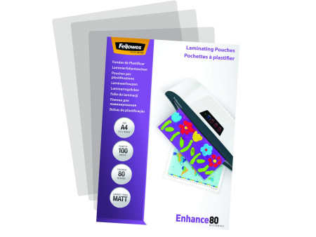 Fellowes Pochette de plastification, A4, mat, 160 microns