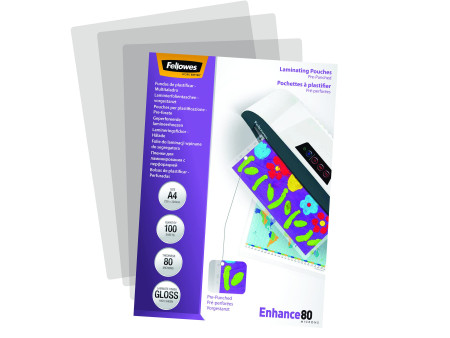 Fellowes Pochette de plastification, 228 x 303 mm