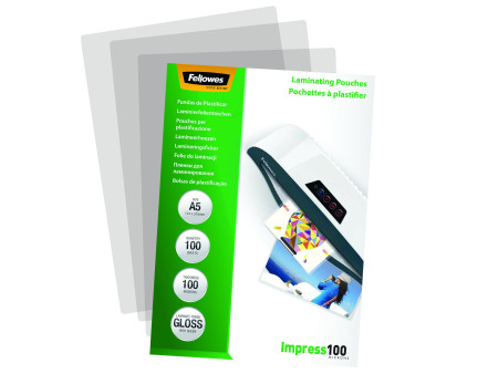 Fellowes Pochette de plastication, A5, brillante