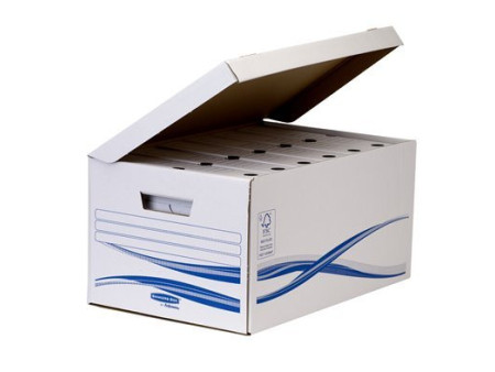 Fellowes Kit pour l'archivage Maxi plus BANKERS BOX, bleu