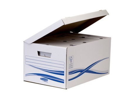 Fellowes Kit pour l'archivage Maxi plus BANKERS BOX, bleu