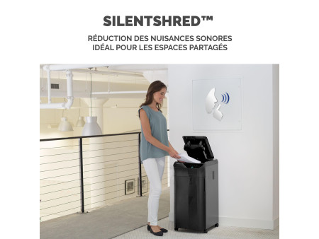 Fellowes Destructeur de documents AutoMax 350C, 4 x 38 mm