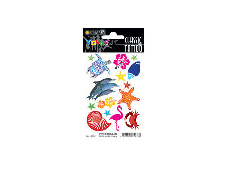 HERMA CLASSIC Tatouages 'Colour Ocean'