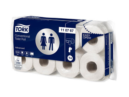 TORK Papier toilette, 2 couches, blanc
