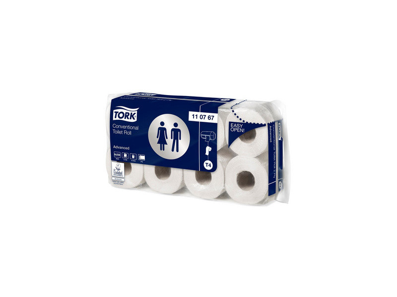 TORK Papier toilette, 2 couches, blanc