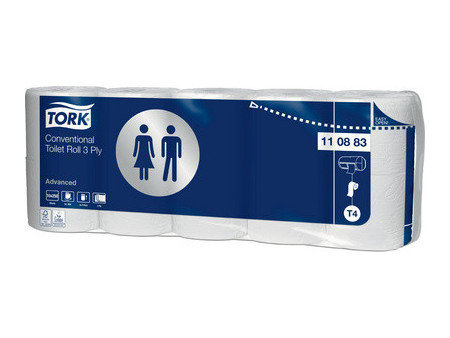 TORK Papier toilette, 2 couches, blanc