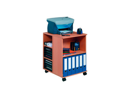 DURABLE Desserte de bureau '74/59' ouvert, 6 étagères, gris