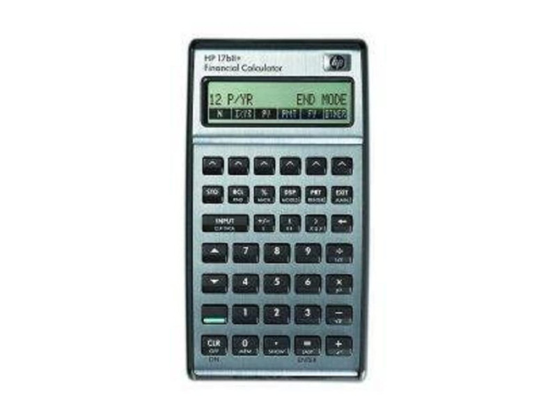 hp Calculatrice financière hp 17bII+, affichage 22 signes