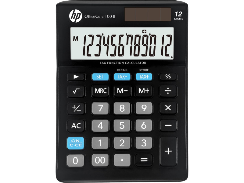 hp Calculatrice de bureau 'OfficeCalc 100 II', noir