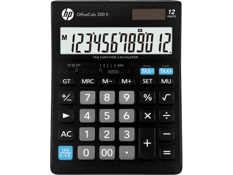 hp Calculatrice de bureau 'OfficeCalc 200 II', noir