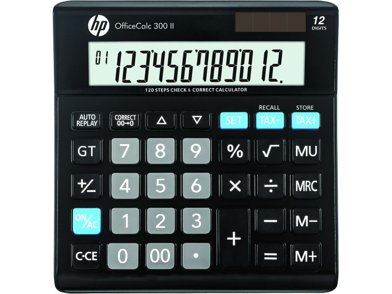 hp Calculatrice de bureau 'OfficeCalc 300 II', noir