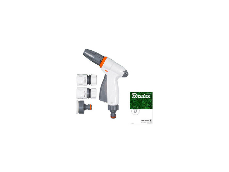 Bradas Kit de pistolet d'arrosage QUICK PROSTY, 4 pièces