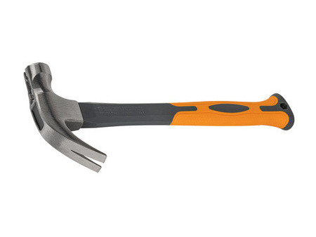 Bradas Marteau de charpentier, 450 g, anthracite/orange