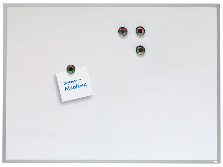 nobo Tableau blanc avec cadre en aluminium