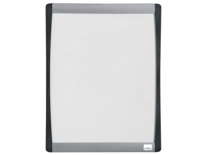 nobo Tableau blanc mural à cadre incurvé, (L)215 x (H)280 mm