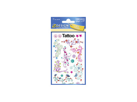 ZDesign KIDS Tatouages 'fleurs', coloré