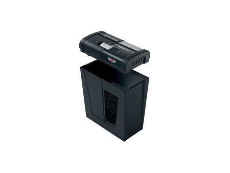Rexel Destructeur de documents Secure S5, bandes 6 mm, noir