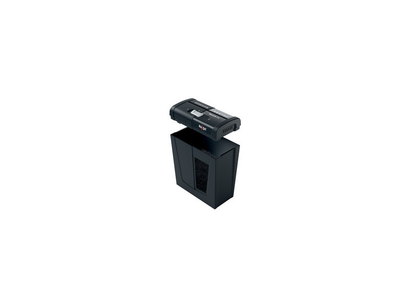 Rexel Destructeur de documents Secure S5, bandes 6 mm, noir