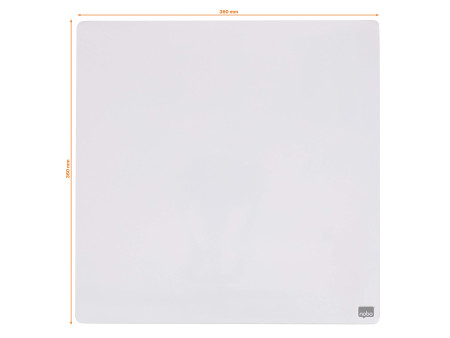 nobo Tableau mémo carré, (L)360 x (H)360 mm, blanc