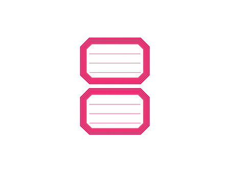 HERMA étiquettes pour livres, 82 x 55 mm,conception de marge