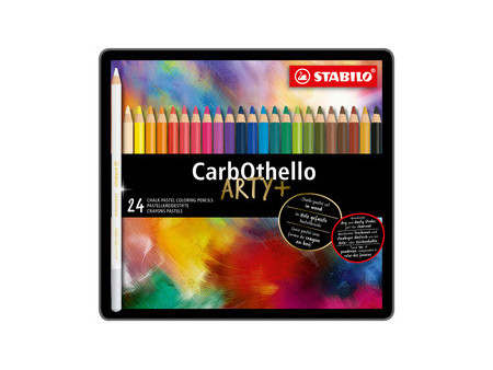 STABILO Crayon pastel CarbOthello ARTY+, étui de 48