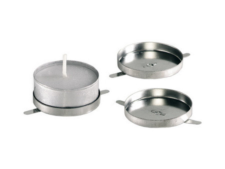 folia Support de bougie à chauffe-plat pour lanternes, métal