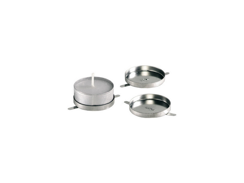 folia Support de bougie à chauffe-plat pour lanternes, métal