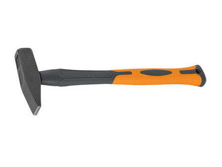 Bradas Marteau de serrurier, 500 g, anthracite/orange