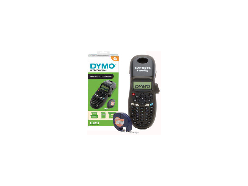 DYMO Etiqueteuse manuelle 'LetraTag LT-100H Black', noir