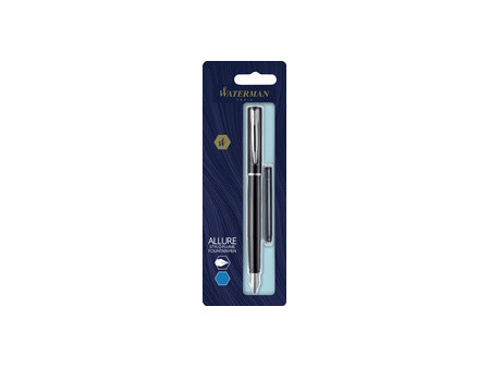WATERMAN Stylo plume Allure, Noir C.T., sous blister