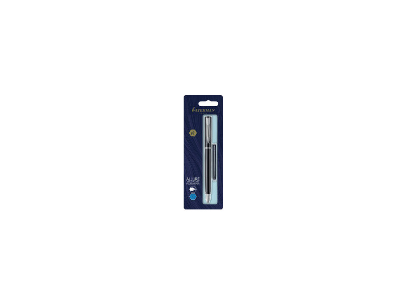 WATERMAN Stylo plume Allure, Noir C.T., sous blister