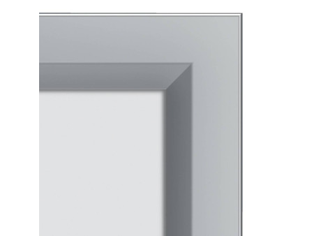 nobo Porte-affiche mural Impression Pro, A4, argent