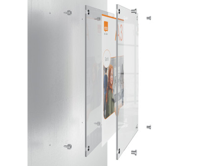 nobo Porte-affiche acrylique Premium Plus, A5, transparent