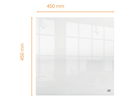 nobo Tableau acrylique / Desktop, (L)450 x (P)8 x (H)450 mm