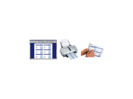 sigel Cartes de visite, 85 x 55 mm, 190g/m2, extra blanc