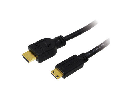 LogiLink Câble HDMI, A mâle - mini C mâle, 1,5 m
