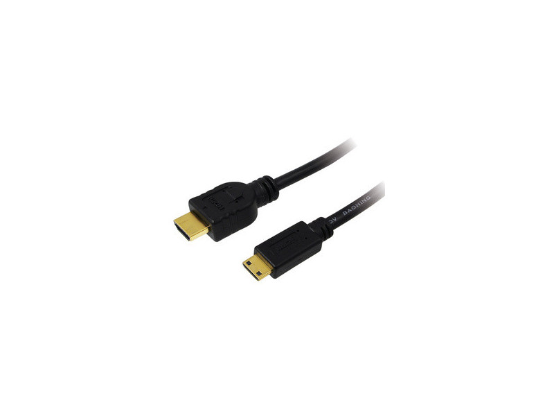 LogiLink Câble HDMI, A mâle - mini C mâle, 1,5 m