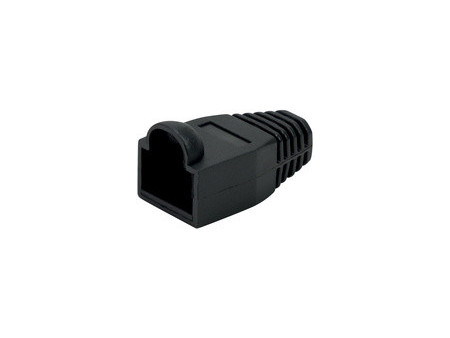 LogiLink Manchon de protection pour connecteur RJ45, noir