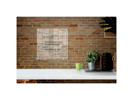 nobo Tableau blanc mural acrylique, (L)450 x (P)28x (H)450mm