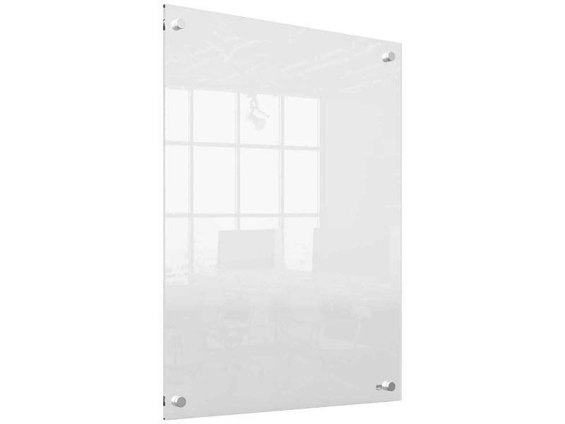 nobo Tableau blanc mural acrylique, (L)600x (P)28 x (H)450mm