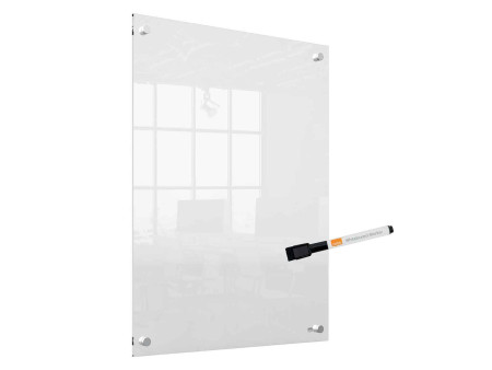 nobo Tableau blanc mural acrylique, (L)600x (P)28 x (H)450mm