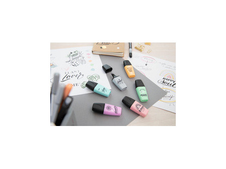STABILO Surligneur BOSS MINI Pastellove 2.0,étui carton de 3