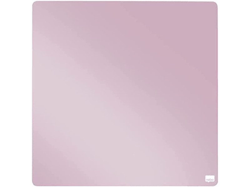 nobo Tableau mémo carré, (L)360 x (H)360 mm, rose