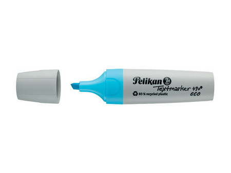 Pelikan Surligneur 490 eco, bleu fluo