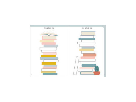 QUO VADIS Carnet de lecture, 150 x 210 mm, Bibliothèque
