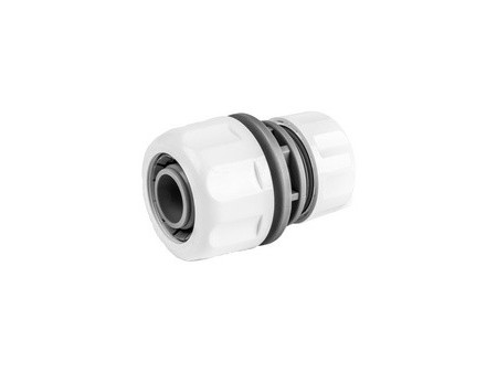 Bradas Connecteur de tuyau WHITE LINE, 3/4' sur 1/2', blanc