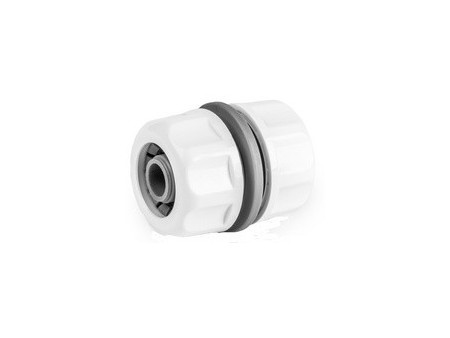 Bradas Connecteur de tuyau WHITE LINE, 3/4' sur 1/2', blanc