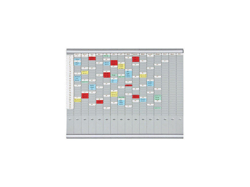 FRANKEN Tableau planning à fiches T, (L)1.008 x (H)783 mm